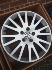 17 Inch Origineel Audi VW TT Velgen Zonder banden Steek 5x112