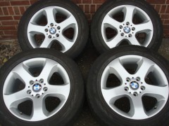 17 Inch BMW X3 VW T5 Velgen en Banden Steek 5x120