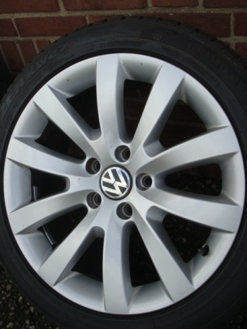 17 nch Originele Proline Velgen en Banden Steek 5x112