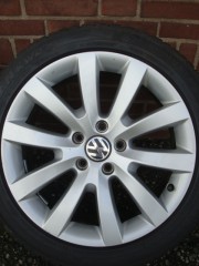 17 nch Originele Proline Velgen en Banden Steek 5x112