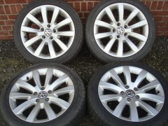 17 nch Originele Proline Velgen en Banden Steek 5x112