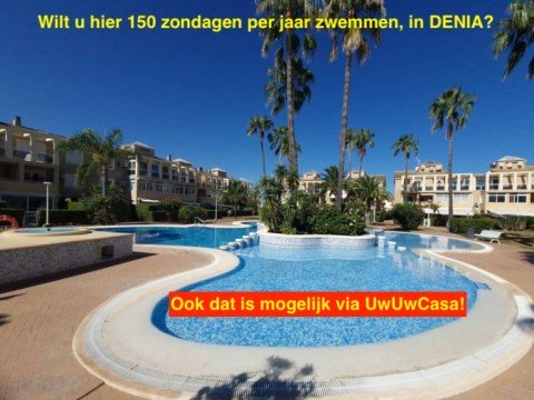 Uw eigen Penthouse in DENIA bij strand en met parking