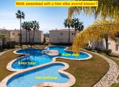 Uw eigen Villa in CALPE op landgoed met parkings en