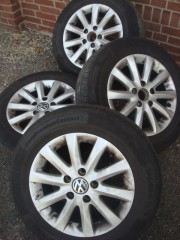 15 Inch Originele VW Scirocco Velgen Caddy Golf 5 6 7 Touran