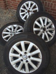 15 Inch Originele VW Scirocco Velgen Caddy Golf 5 6 7 Touran