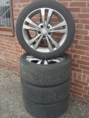 17 inch Originele Avantgarde Velgen Mercedes C E klasse Steek 5x112