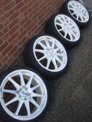 19 Inch DOTZ Velgen en Banden Steek 5x114 3