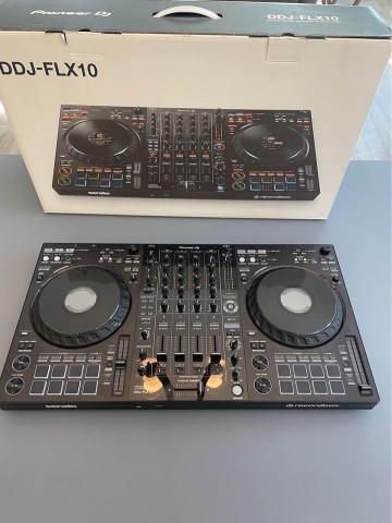Pioneer DDJ-FLX10 en DDJ-REV7 en DDJ-1000SRT en AlphaTheta DDJ-GRV6
