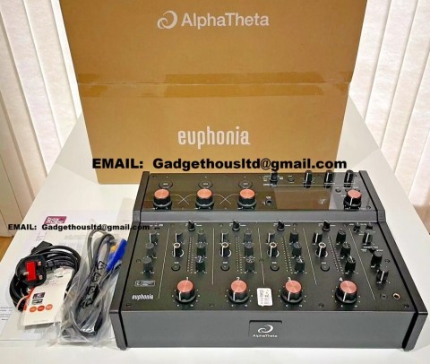 AlphaTheta Euphonia  Pioneer CDJ-3000  Pioneer DJM-A9  Pioneer DJM-V10