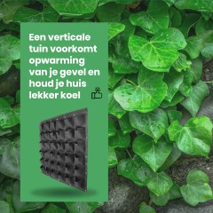 Verticale Tuin met Watersysteem - Hangende Plantenzak - Moestuin - 36 