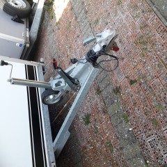 gesloten aanhangwagen geremd 2700 kg