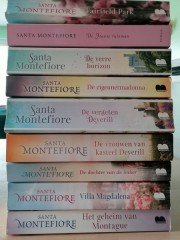 17 boeken van Santa Montefiore      3 euro p st 