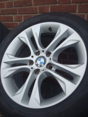 18 Orginele BMW Styling 605 Velgen met Banden Steek 5x120