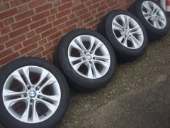 18 Orginele BMW Styling 605 Velgen met Banden Steek 5x120