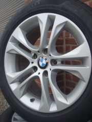 18 Orginele BMW Styling 605 Velgen met Banden Steek 5x120