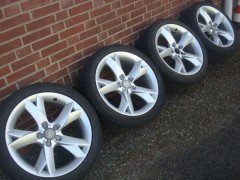 18 Audi A8 Velgen met Banden 5x112 Audi A4 A6 A8