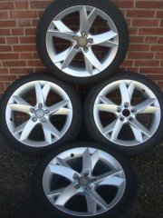 18 Audi A8 Velgen met Banden 5x112 Audi A4 A6 A8