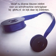 Inktlinten voor printer  schrijfmachine  prikklok  kassa  etc