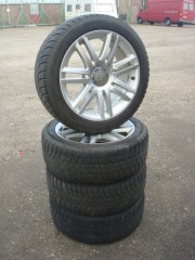 17 inch Originele S8 velgen en banden steek 5x112