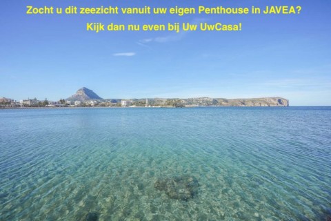 Uw eigen nieuwe Penthouse in JAVEA bij zee met parking en