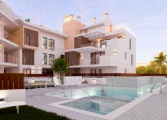 Uw eigen nieuwe Penthouse in JAVEA bij zee met parking en