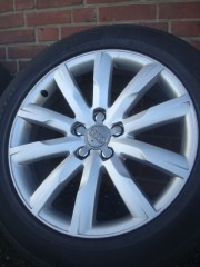 19 inch Originele Highline Audi Q5 Velgen   Banden 5x112