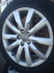 19 inch Originele Highline Audi Q5 Velgen   Banden 5x112