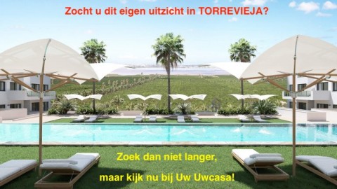 Uw eigen nieuwe Appartement in TORREVIEJA bij zee met parking en