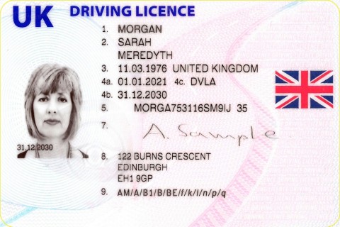 - Haal uw volledige Britse rijbewijs - Voorlopig rijbewijs