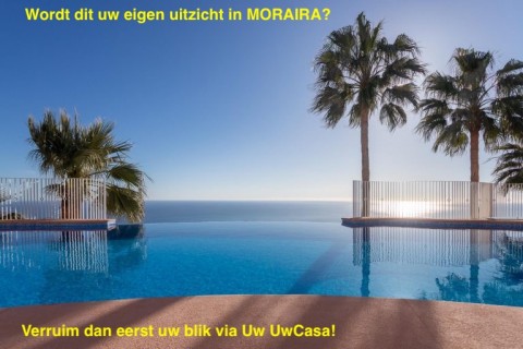 Uw ruime Penthouse in MORAIRA met parking en met