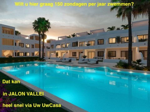 Uw eigen nieuwe Appartement in JALON VALLEI met parking en