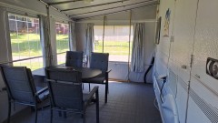 Te koop  Knaus Südwind 550 UF caravan met voortent