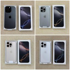 Apple iPhone 16 Pro  voor 550 EUR en  iPhone 16 Pro Max voor 650 EUR