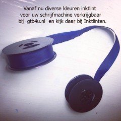 Inktlinten voor printer  schrijfmachine  prikklok  kassa  etc