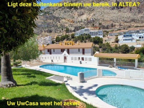 Uw eigen Bungalow in ALTEA met parking in mooie omgeving