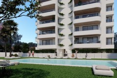 Uw eigen nieuwe Appartement in GUARDAMAR met zeezicht en parking