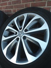 18’’Inch Originele Nissan Zilvergrijs Chroom Qashqai en Juke Velge
