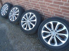 18’’Inch Originele Nissan Zilvergrijs Chroom Qashqai en Juke Velge