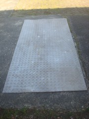 Aluminium Traanplaat Aanhanger Aanhangerbodem 1 stuk