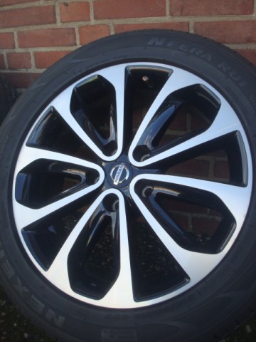 18’’Inch Originele Nissan Qashqai Velgen en Banden 5x114 3