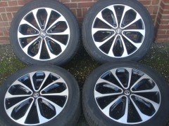 18’’Inch Originele Nissan Qashqai Velgen en Banden 5x114 3