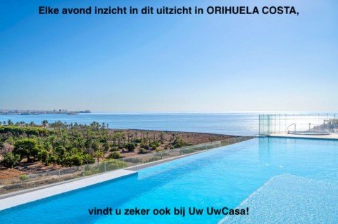 Uw eigen Appartement in ORIHUELA COSTA aan zee met parking en