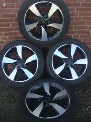 18’’Inch Originele Nissan Qashqai Renault Megane Velgen Banden 5x1