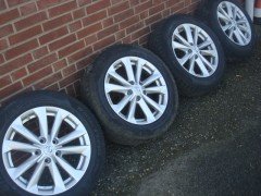 17 Inch Originele Nissan Qashqai Velgen 5x114 3