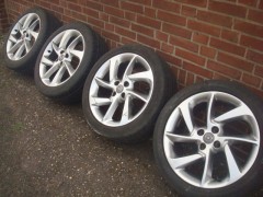 17 inch Opel Corsa Adam lichtmetaal Velgen 4x100