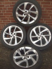 17 inch Opel Corsa Adam lichtmetaal Velgen 4x100