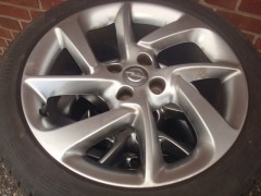 17 inch Opel Corsa Adam lichtmetaal Velgen 4x100