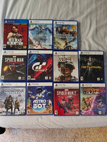 PS5 Games – Populaire titels €20 - per stuk PlayStation 5 games