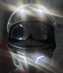 Motorhelm Shark Skwal i3 Linik Anthracite Red - Maat M