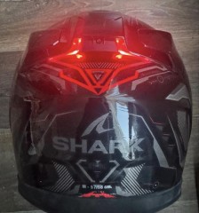 Motorhelm Shark Skwal i3 Linik Anthracite Red - Maat M